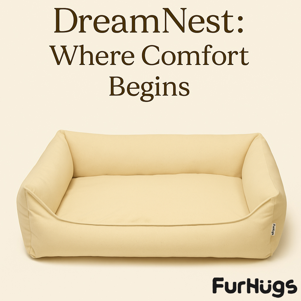 Dream Nest – Four-Season Dual-Sided Pet Bed (80×60cm)