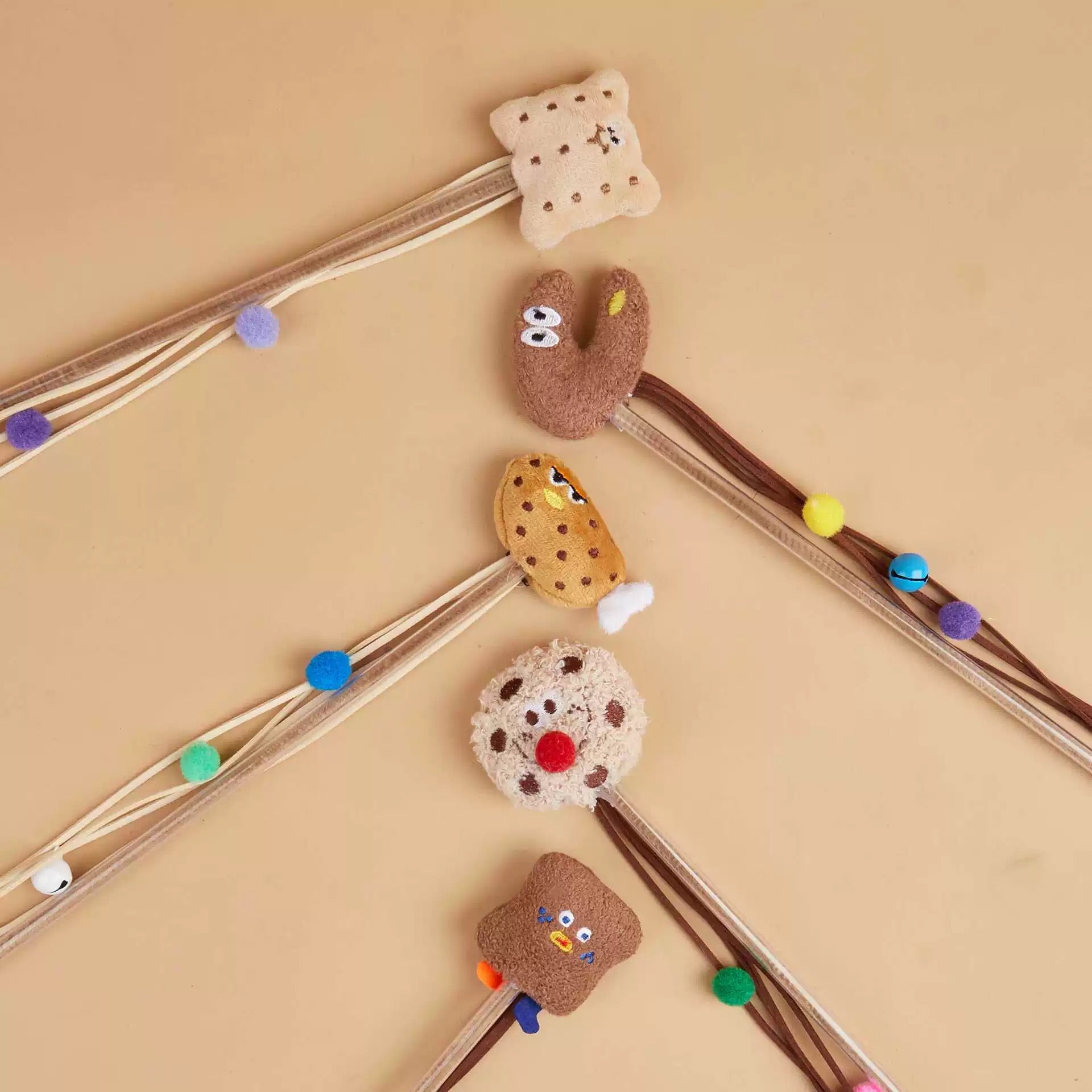 FurHugs Interactive Teaser Wand Cat Toy