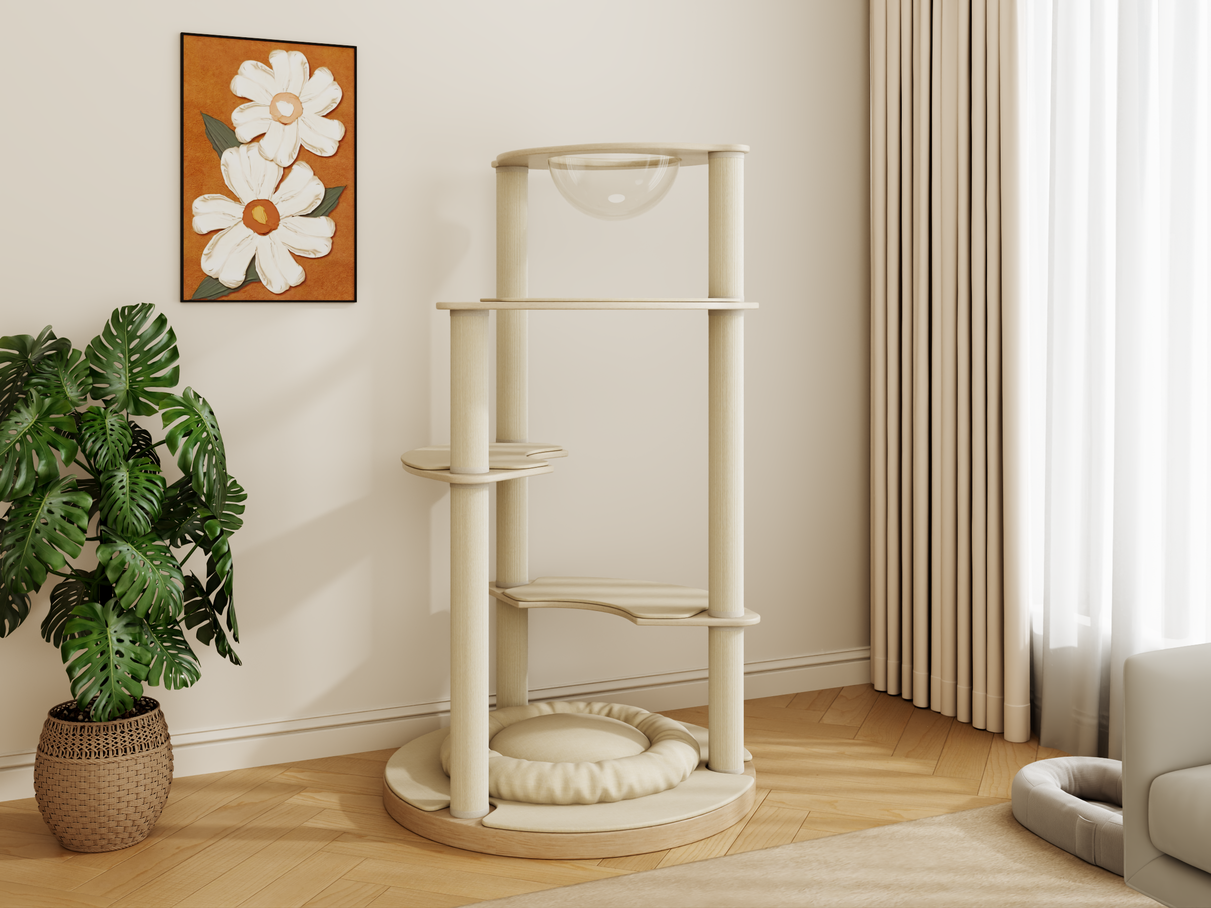 CloudStep Multi-Level Cat Tower