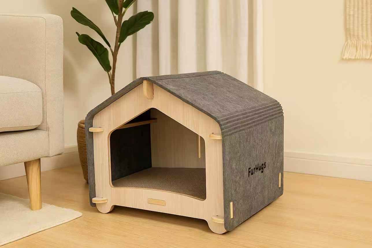 FurHugs FeltDom Modular Cat House