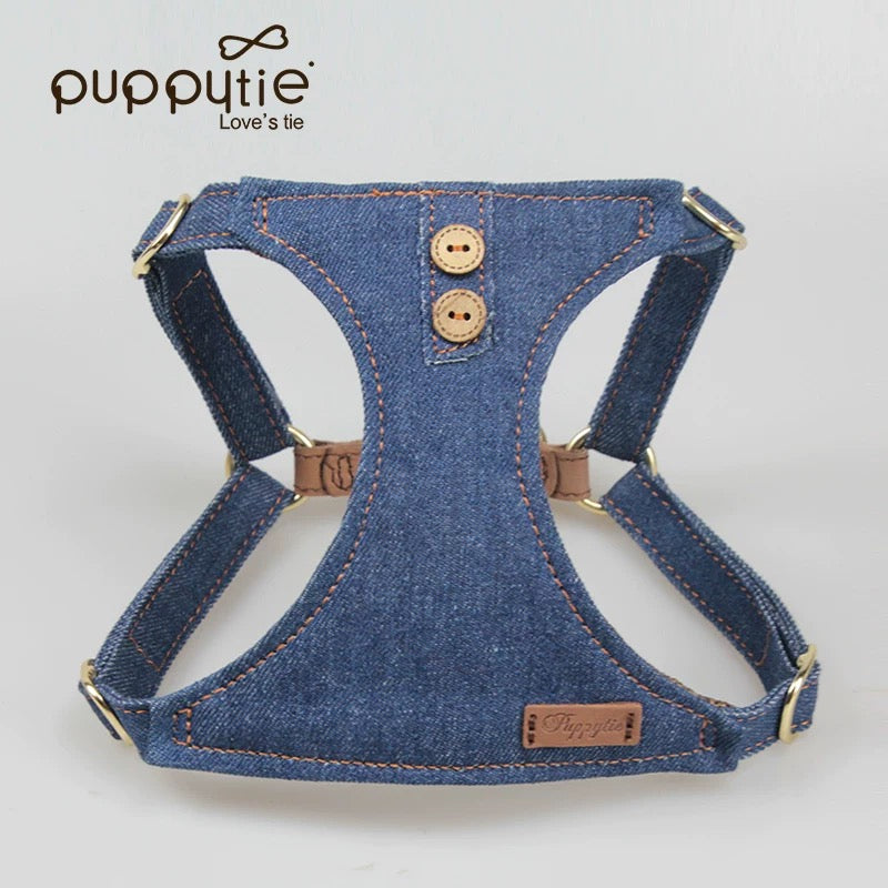 PUPPYTIE Adjustable Dog Harness for Medium & Large Breeds – Strong, Secure & Comfortable