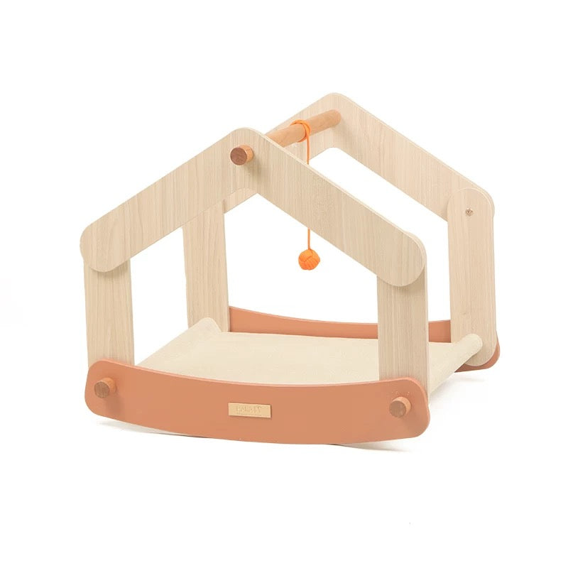 FurHugs RockNes – Minimalist Cat Rocking Lounge