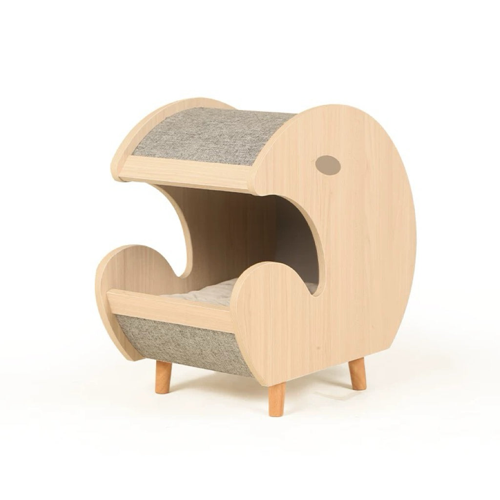 FurHugs PacPod – Cozy Retro-Inspired Cat & Dog Nest