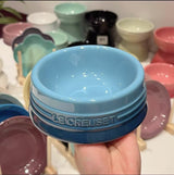 Le Creuset S Size Stoneware Pet Bowl – Compact Luxury Dog Bowl (Small Breeds)