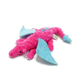 FurHugs Squeaky Dragon Plush Dog Toy – Soft, Crinkly, and Colorful