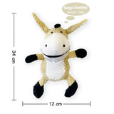 Snuggle Chomp Trio – Squeaky Dental Plush Toys for Dogs
