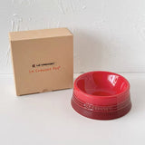 Le Creuset M Size Stoneware Pet Bowl – 18cm Luxury Dog Feeding Bowl