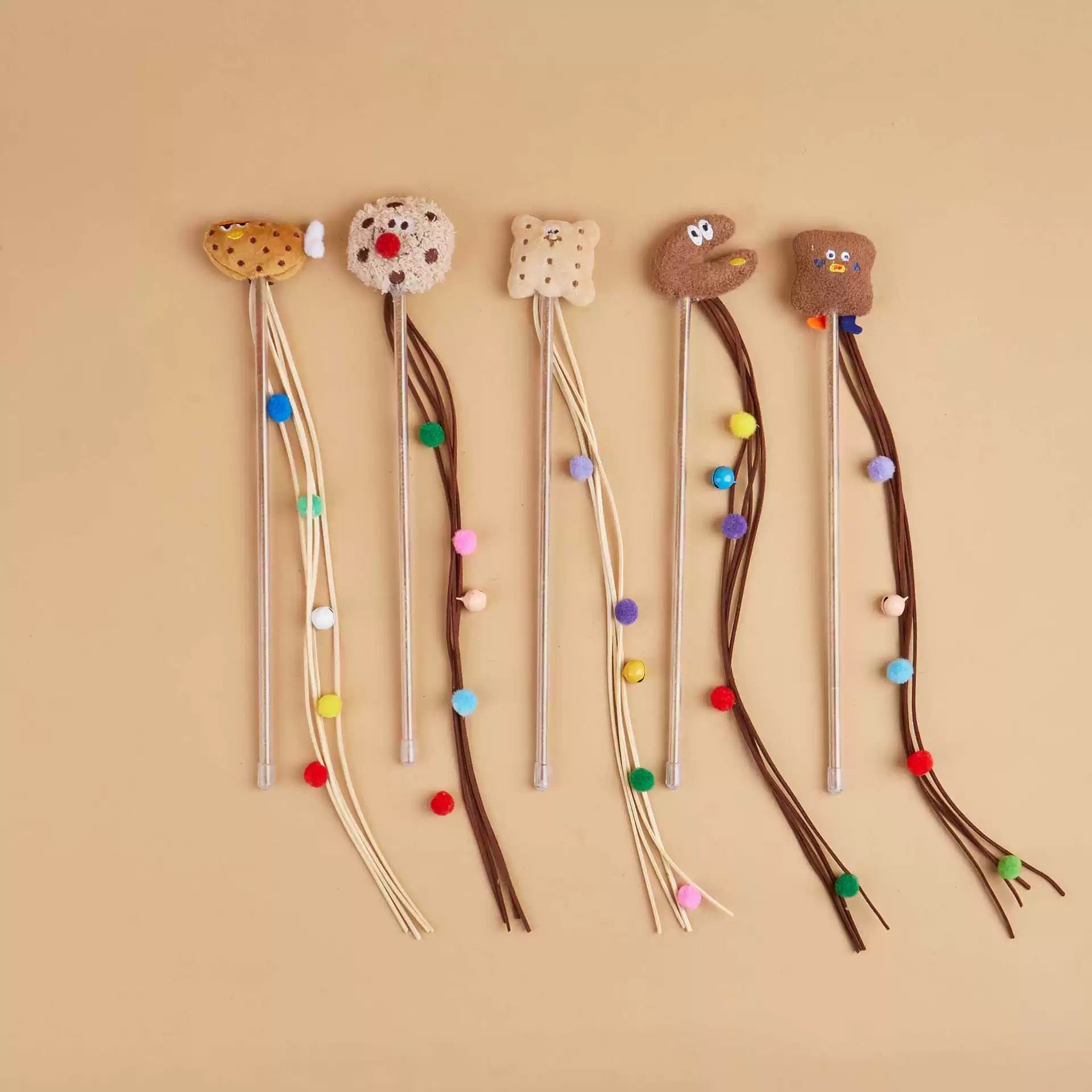 FurHugs Interactive Teaser Wand Cat Toy